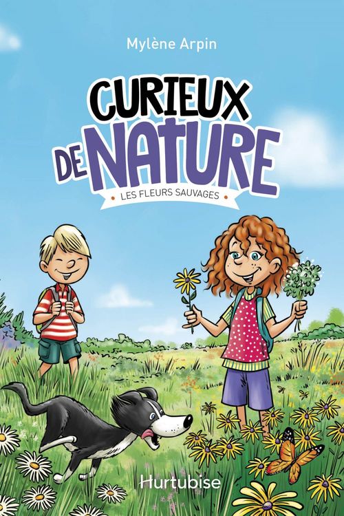 Couverture ebook de Curieux de nature T2 - Les fleurs sauvages, de Arpin Mylene