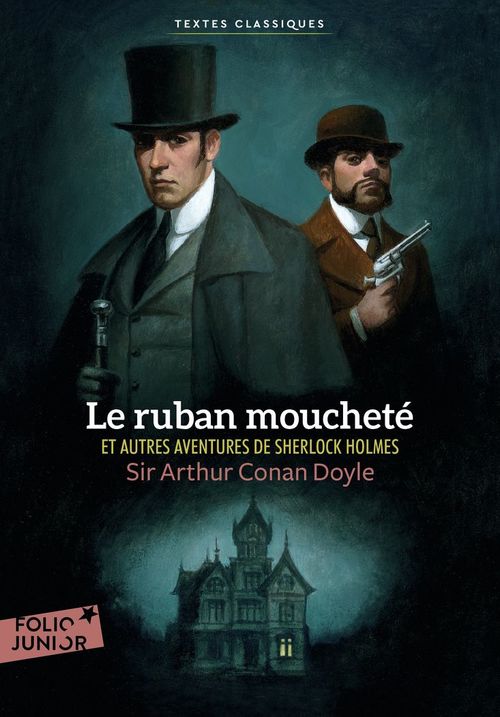 Couverture ebook de Le ruban moucheté et autres aventures de Sherlock Holmes, de Arthur Conan Doyle