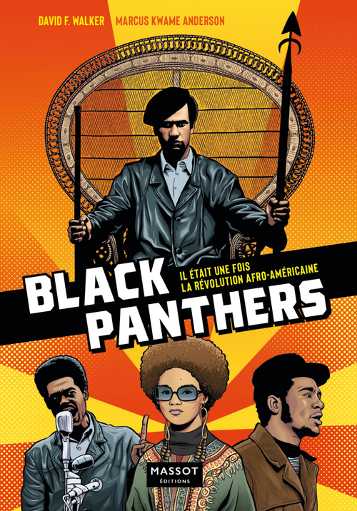 ebook cover of Black Panthers Party - Il était une fois la révolution afro-américaine, by David F. Walker