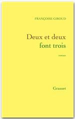 ebook cover of Deux et deux font trois, by Françoise Giroud