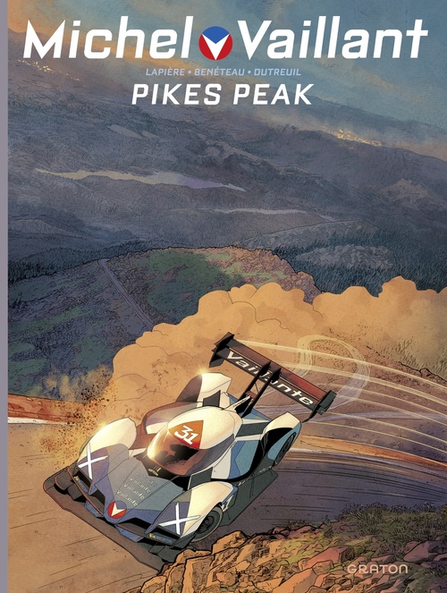 Couverture ebook de Michel Vaillant - Nouvelle Saison - Tome 10 - Pikes Peak, de Denis Lapière