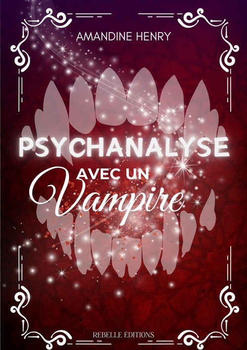 Couverture ebook de Psychanalyse avec un vampire, de Amandine Henry