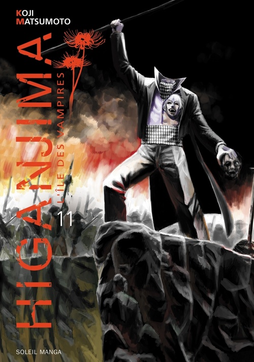Couverture ebook de Higanjima, l'ile des vampires T11, de Koji Matsumoto