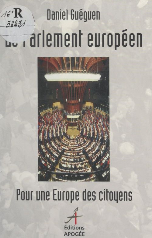 Couverture ebook de Le Parlement européen, de Daniel Gueguen