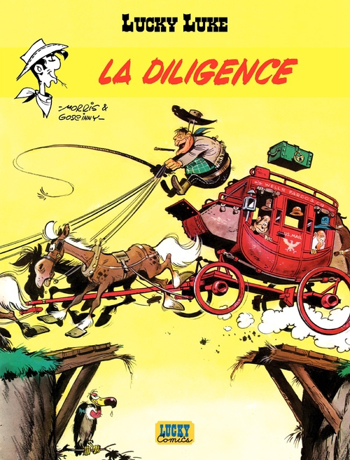 ebook cover of Lucky Luke - La Diligence (Multi-Voix), by René Goscinny, Morris