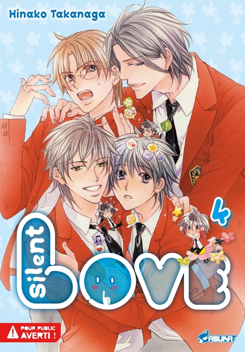 Couverture ebook de Silent Love T04, de Hinako Takanaga