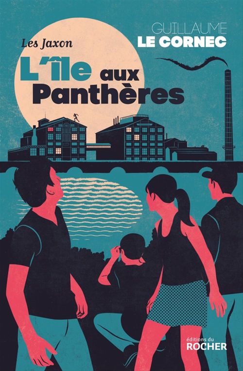 Couverture ebook de L'île aux Panthères, de Guillaume Le Cornec