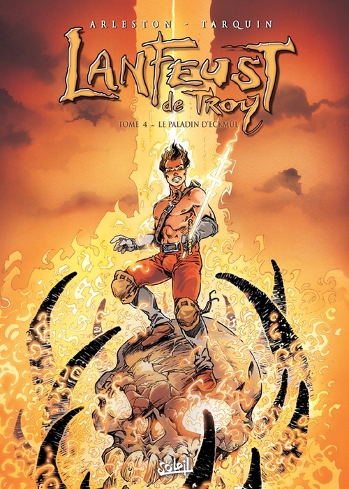 ebook cover of Lanfeust de Troy T04 - Le Paladin d'Eckmül, by Christophe Arleston