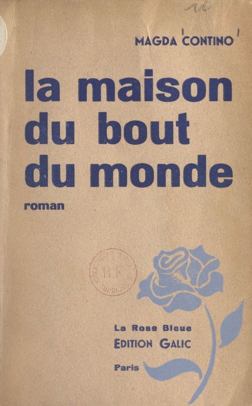 ebook cover of La maison du bout du monde, by Magda Contino