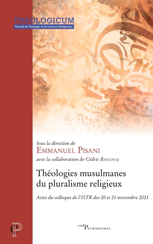 Couverture ebook de Théologie musulmane du pluralisme religieux, de Emmanuel Pisani