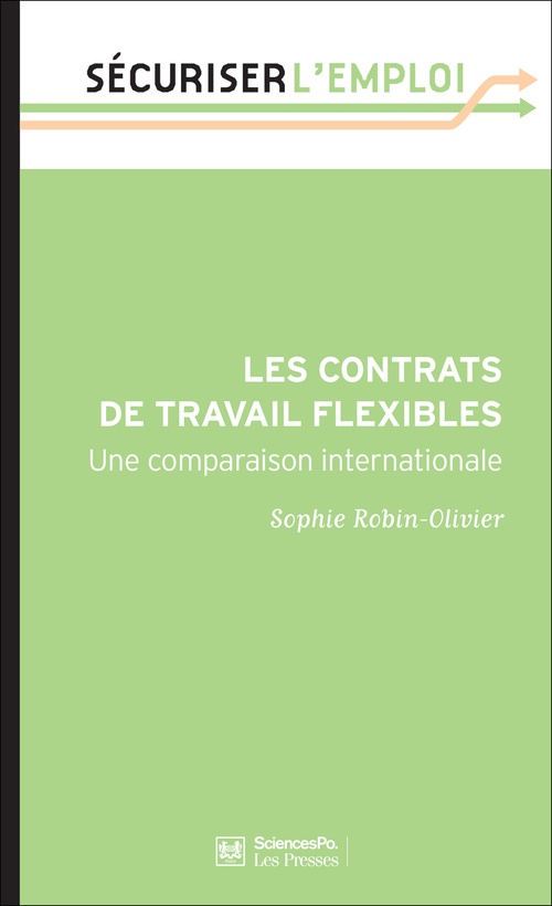 Couverture ebook de Les contrats de travail flexibles, de Sophie Robin-Olivier