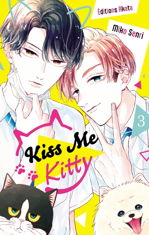 Couverture ebook de Kiss Me Kitty - Tome 3 (VF), de Miko Senri
