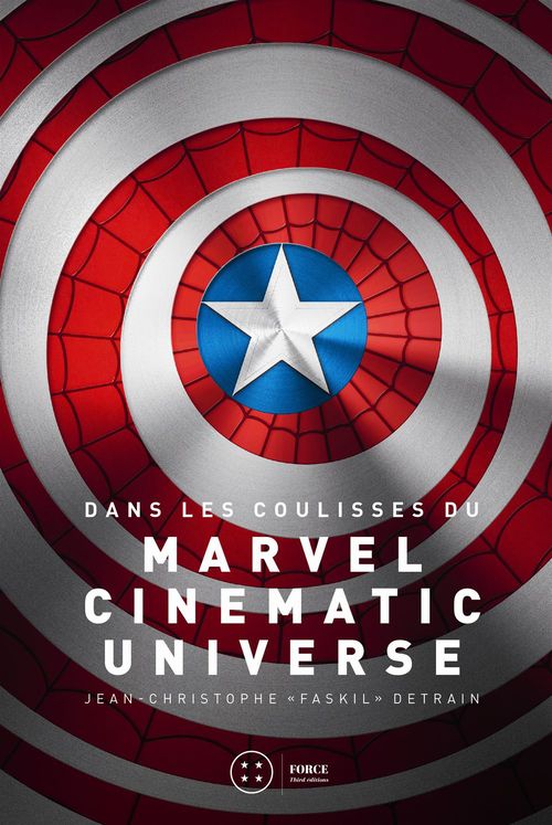 Couverture ebook de Dans les coulisses du Marvel Cinematic Universe, de Jean-christophe Detrain