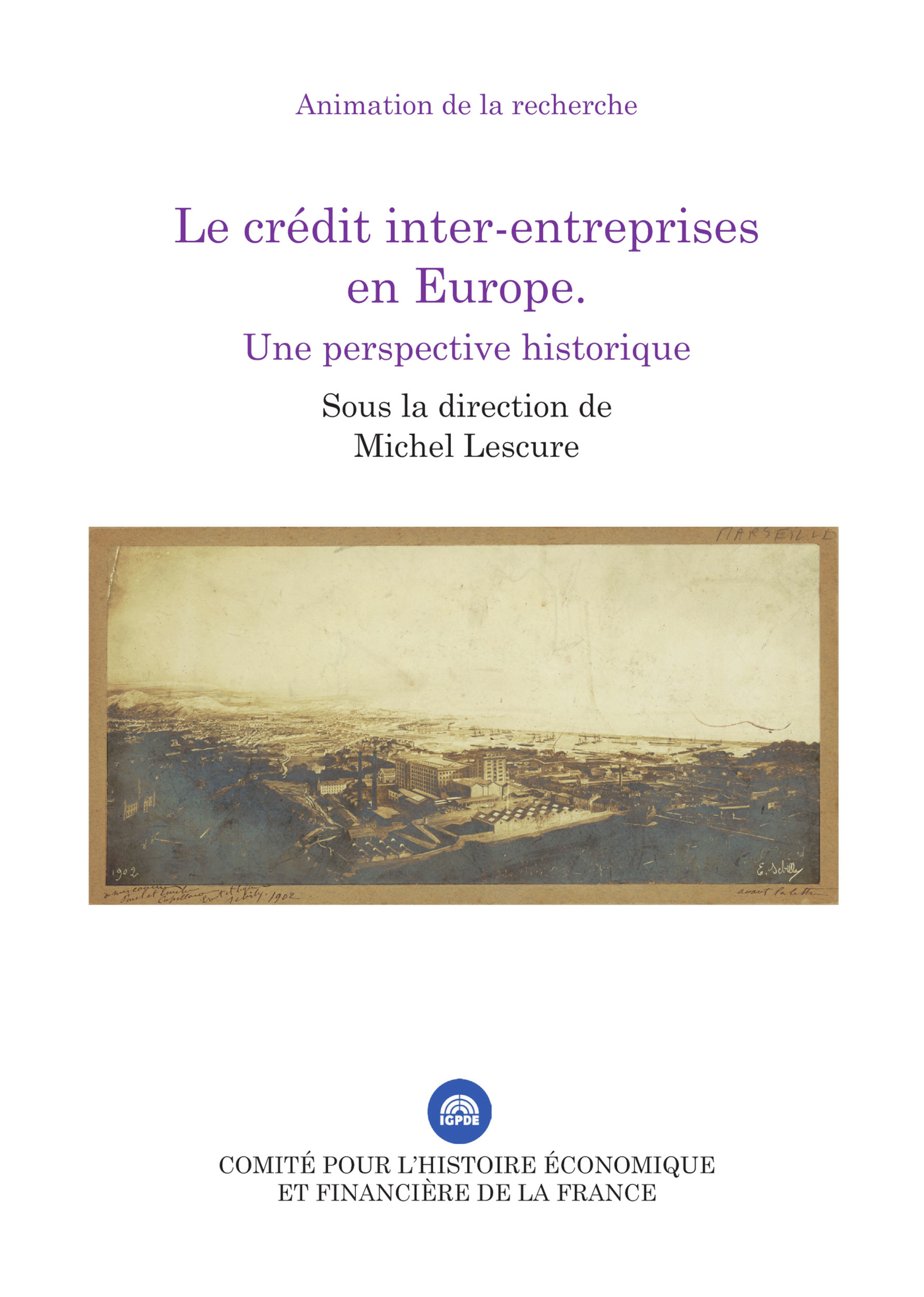 Couverture ebook de Le crédit inter-entreprises en Europe, de