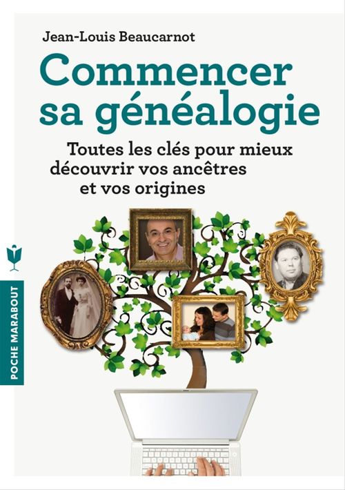 Couverture ebook de Commencer sa généalogie, de Jean-Louis Beaucarnot