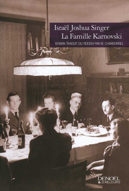 Couverture ebook de La famille Karnovski, de Israël Joshua Singer