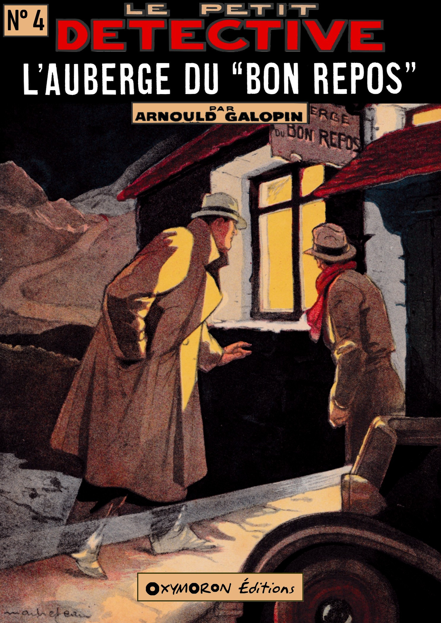 Couverture ebook de L'auberge du Bon Repos, de Arnould Galopin