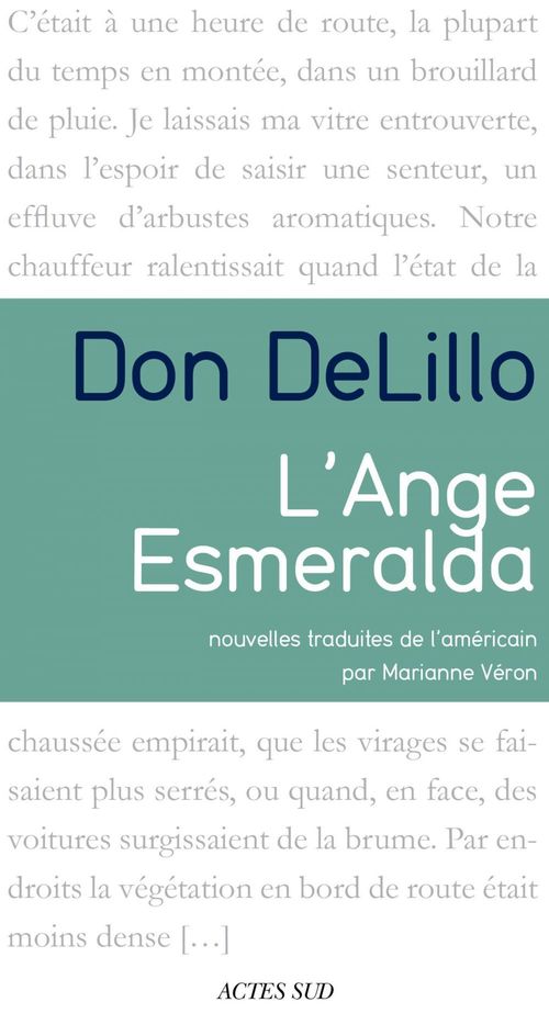 ebook cover of L'Ange Esmeralda, by Don DeLillo