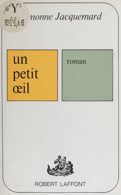 ebook cover of Un petit oeil, by Simonne Jacquemard
