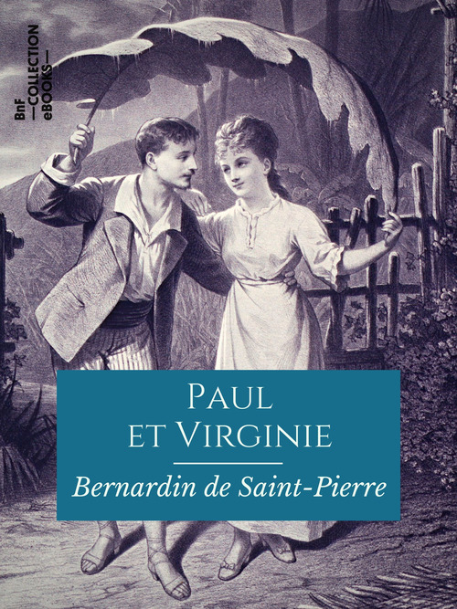 Couverture ebook de Paul et Virginie, de Jacques-Henri Bernardin de Saint-Pierre