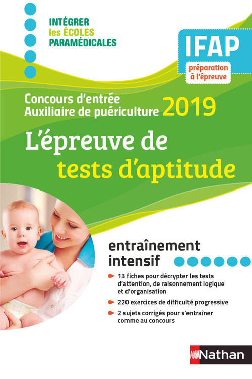Couverture ebook de Le tout-en-un des tests d'aptitude (tests, méthodes, entraînements, sujets) - Concours AP, de Elisabeth Simonin