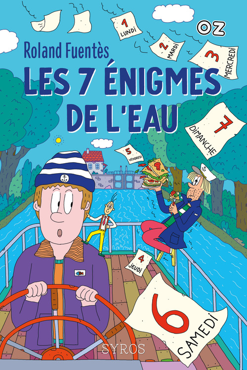 Couverture ebook de Les septs énigmes de l'eau, de Roland Fuentès