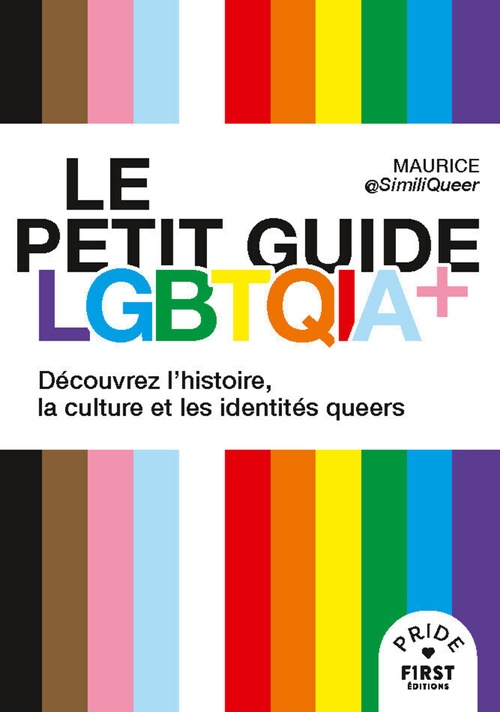 Couverture ebook de Le Petit guide LGBTQIA+, de Maurice Étienne