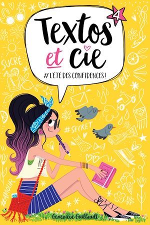 Couverture ebook de Textos et Cie T04, de Geneviève Guilbault