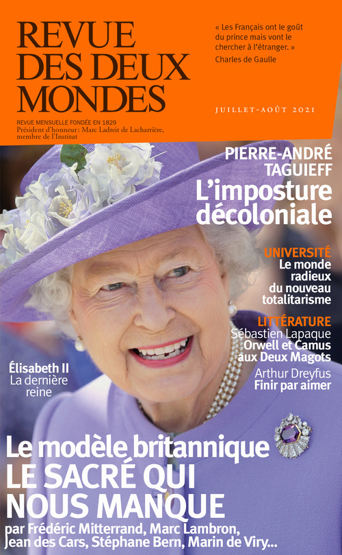 Couverture ebook de Revue des Deux Mondes juillet-août 2021, de Revue Des Deux Mondes