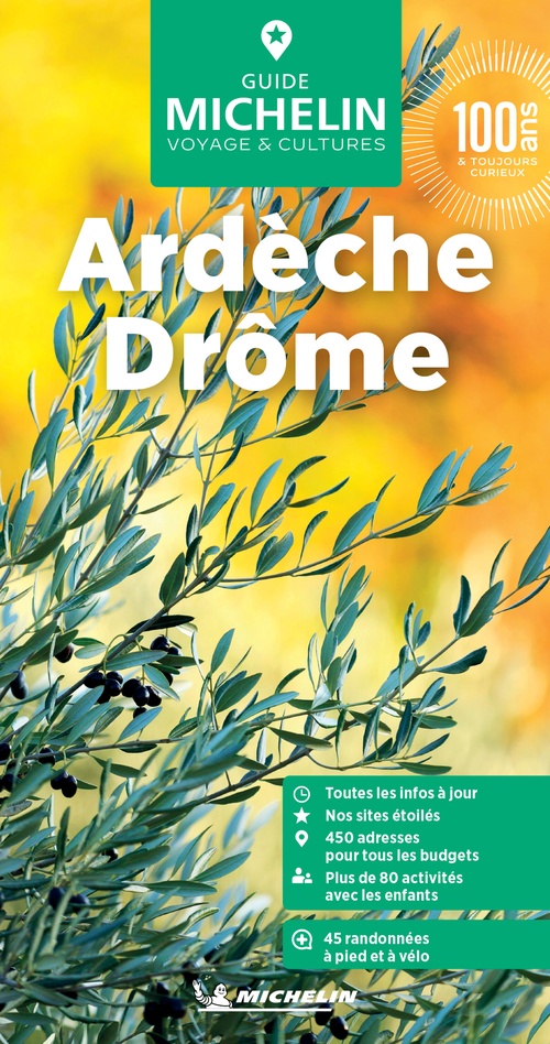 Couverture ebook de Guide Vert Ardèche, Drôme, de Collectif