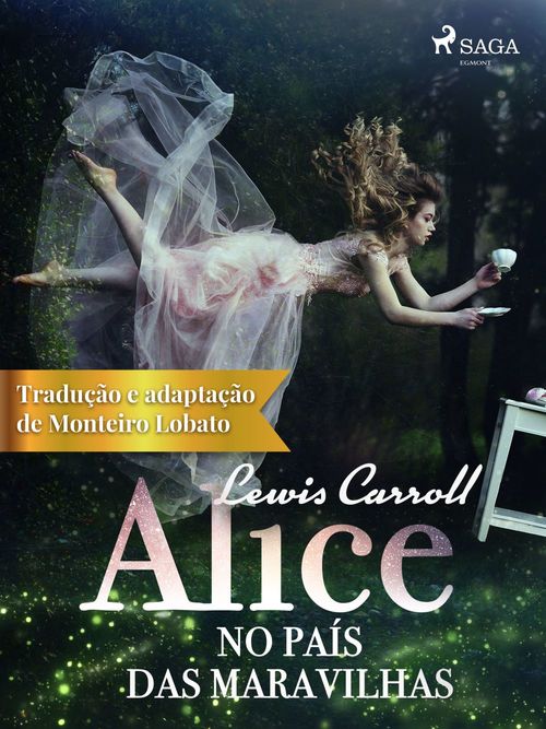 Couverture ebook de Alice no País das Maravilhas, de Lewis Carroll