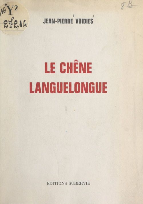 ebook cover of Le chêne Languelongue, by Jean-Pierre Voidies
