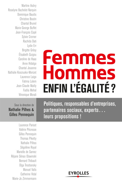 ebook cover of Femmes-hommes : enfin l'égalité ?, by Gilles Pennequin, Nathalie Pilhes