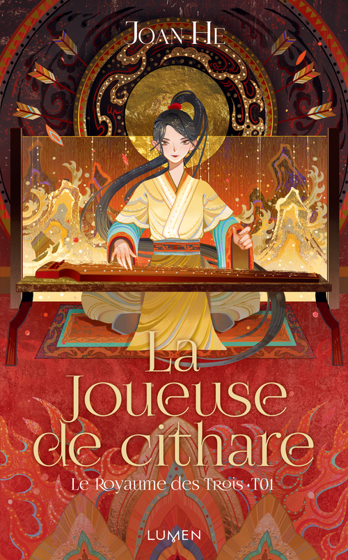 ebook cover of Le Royaume des Trois - Tome 1 La joueuse de cithare, by Joan He