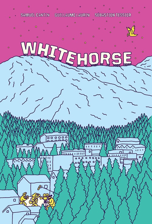 Couverture ebook de Whitehorse, de Samuel Cantin