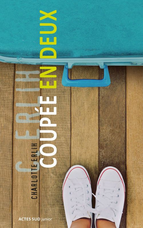 ebook cover of Coupée en deux, by Charlotte Erlih