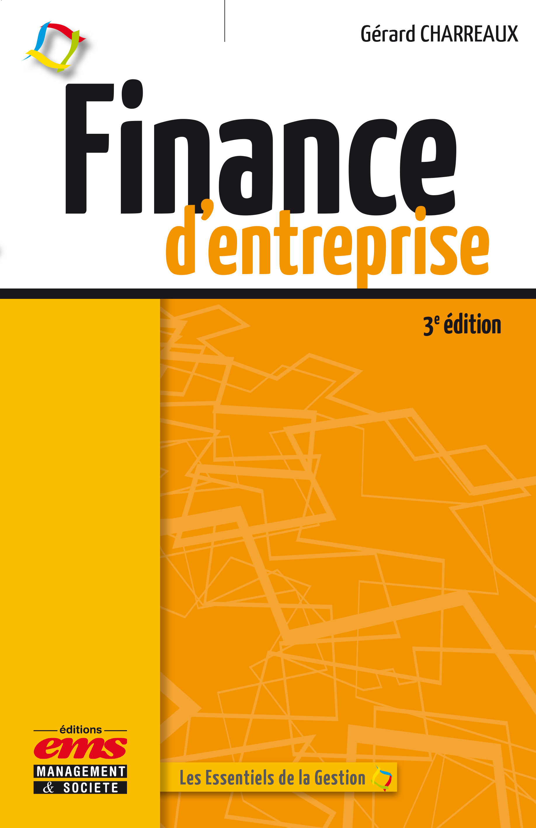 ebook cover of Finance d'entreprise, by Gérard Charreaux