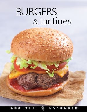 Couverture ebook de Burgers & Tartines, de J.-F. Mallet