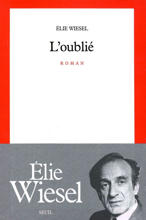 Couverture ebook de L'Oublié, de Wiesel Elie