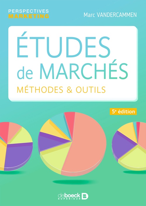 ebook cover of Études de marchés, by Marc Vandercammen