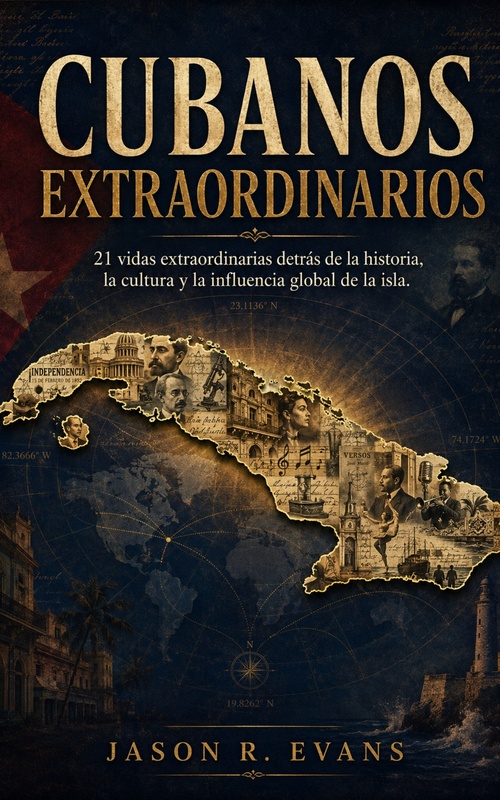 Couverture ebook de CUBANOS EXTRAORDINARIOS, de Jason R. Evans