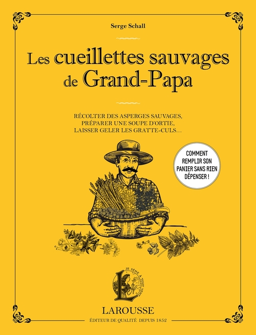 ebook cover of Les cueillettes sauvages de grand-papa, by Serge Schall