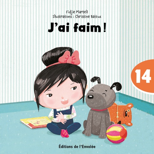 Couverture ebook de J'ai faim !, de Fidjie Martell