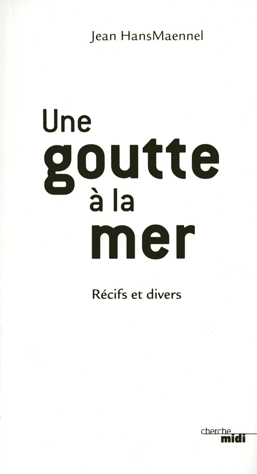 ebook cover of Une goutte à la mer, by Jean HansMaennel