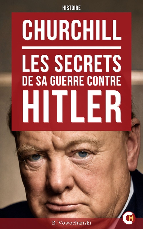 Couverture ebook de Churchill : Les Secrets de sa guerre contre Hitler, de Vowochanski Bogouswaf
