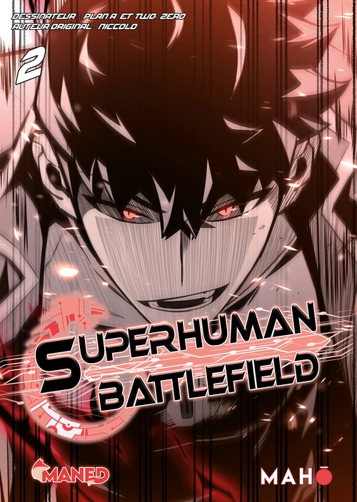 ebook cover of Superhuman Battlefield T02, by Niccolo
