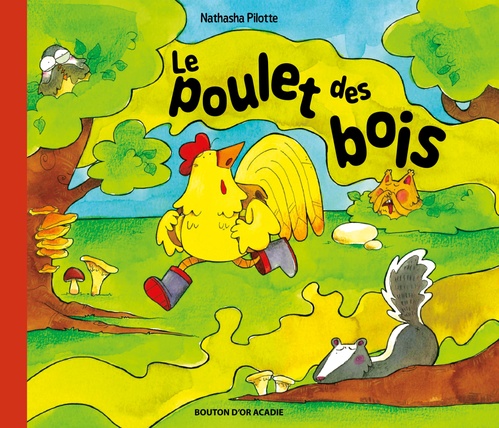 ebook cover of Le poulet des bois, by Nathasha Pilotte