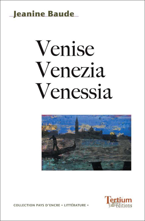 Couverture ebook de Venise Venezia Venessia, de Baude