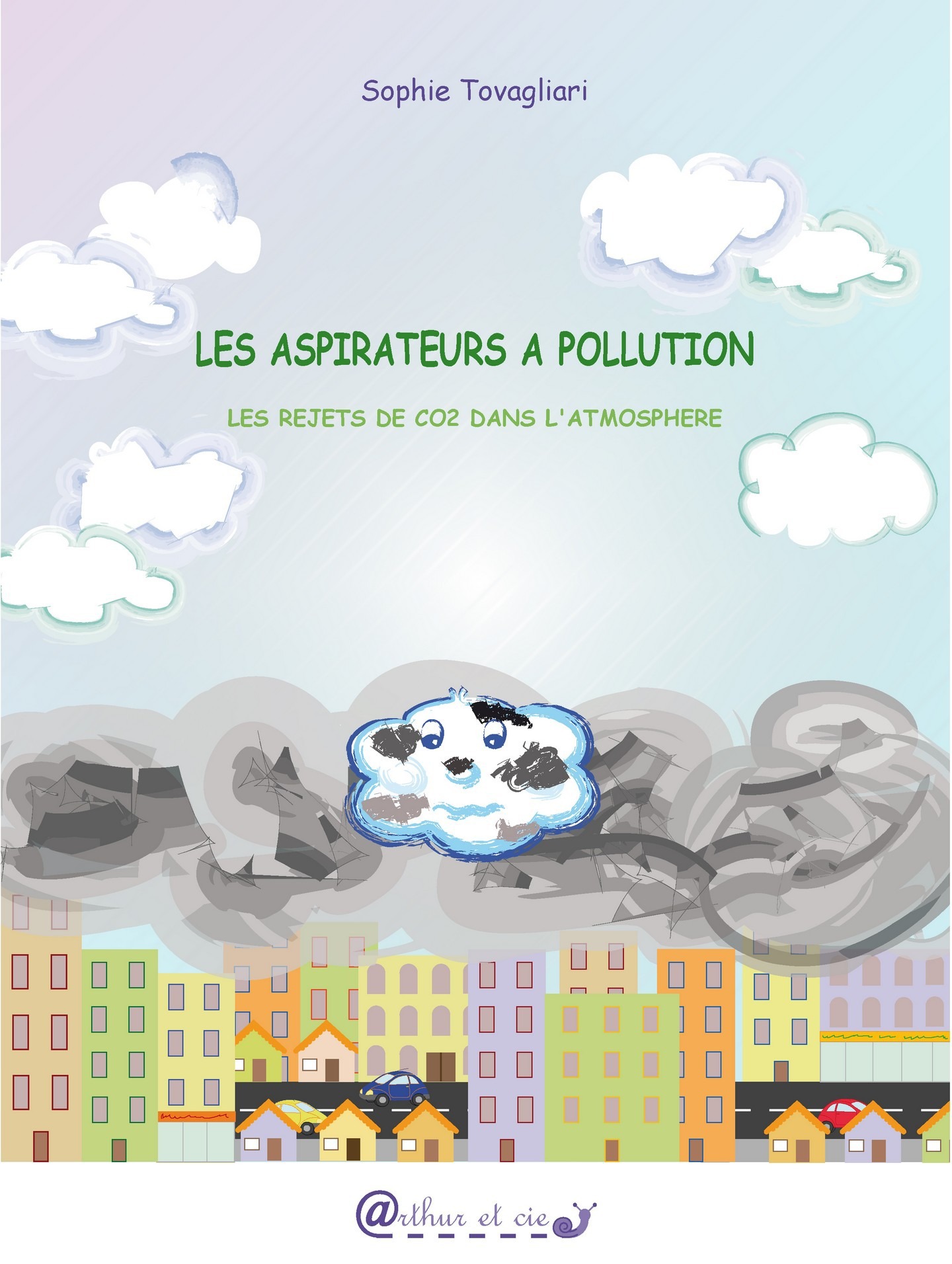Couverture ebook de Les aspirateurs à pollution, de Sophie Tovagliari