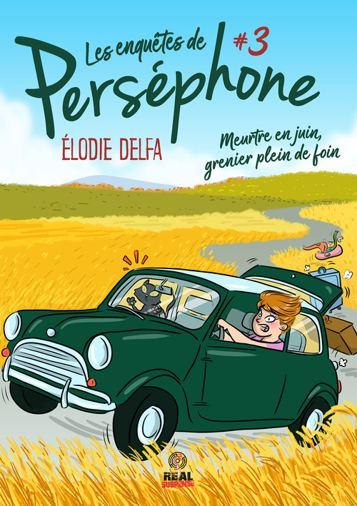 ebook cover of Meurtre en juin, grenier plein de foin, by Élodie Delfa